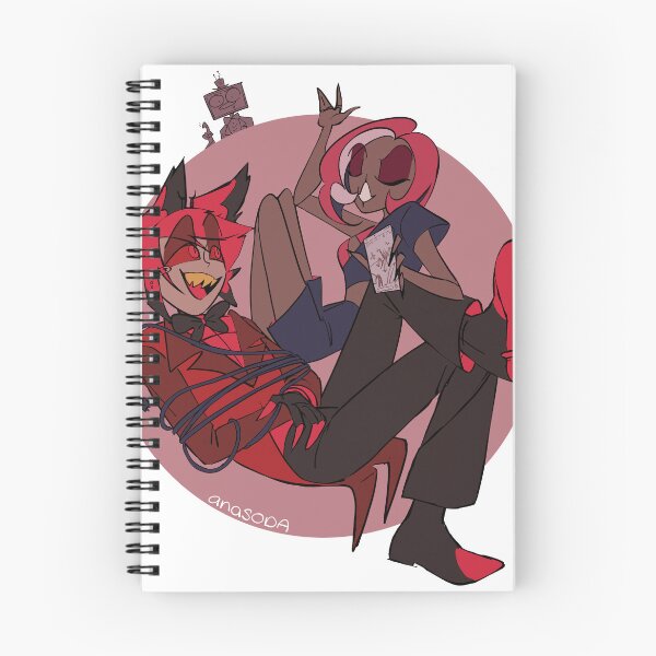 Item preview, Alastor and Velvette gossiping designed and sold by anasoda.