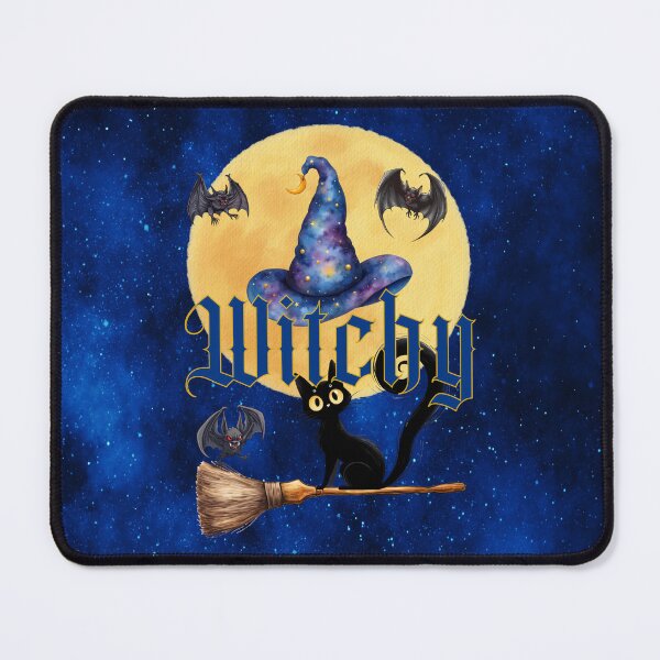 Item preview, Witchy Moon Magic: Enchanted Cat & Hat designed and sold by MysticOzzy.
