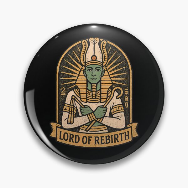 Item preview, Osiris Vintage Distressed Egyptian Mythology Design designed and sold by Retr0Tshirts.