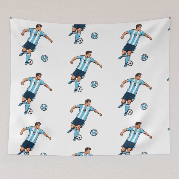Item preview, Argentina Striker Shooting Toward Victory designed and sold by Pororo23.