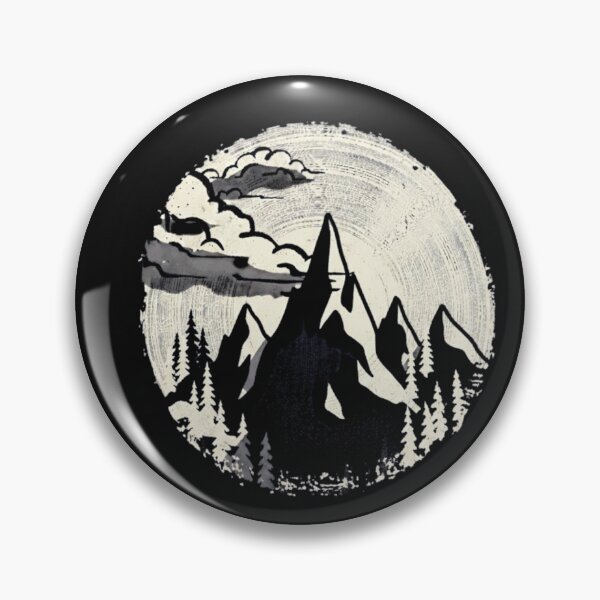 Item preview, Serenity Mountain Landscape designed and sold by MonoWear.