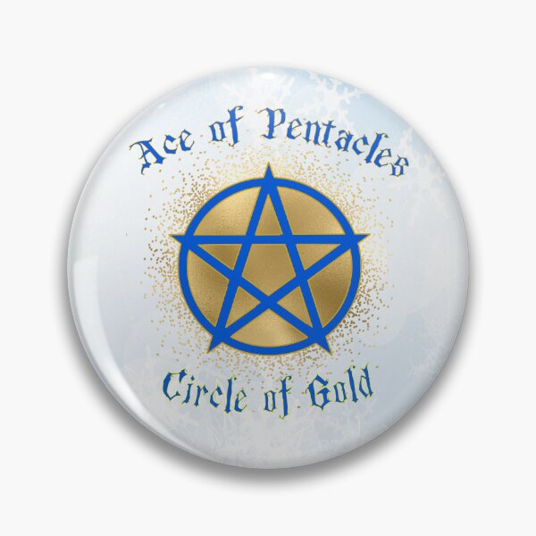 Item preview, Ace of Pentacles: Circle of Gold designed and sold by MysticOzzy.