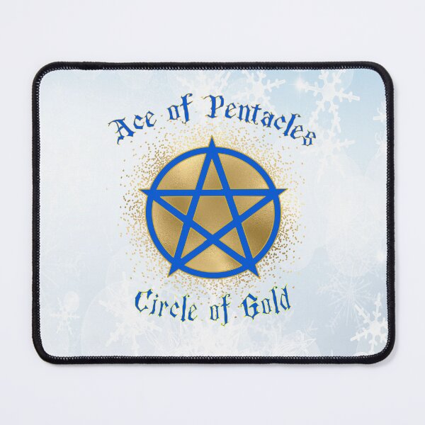 Item preview, Ace of Pentacles: Circle of Gold designed and sold by MysticOzzy.