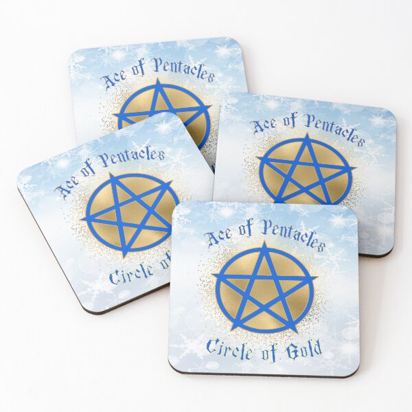 Item preview, Ace of Pentacles: Circle of Gold designed and sold by MysticOzzy.