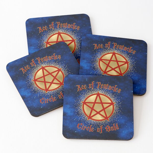 Item preview, Ace of Pentacles: Circle of Gold designed and sold by MysticOzzy.