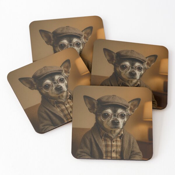 Item preview, Chihuahua wall art portraits with quirky, unexpected settings designed and sold by ChihuahuasRule.