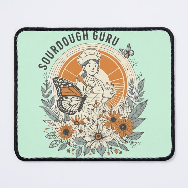 Item preview,  Sourdough Guru – Vintage Artisan Baker Floral Design  designed and sold by TSOL5.