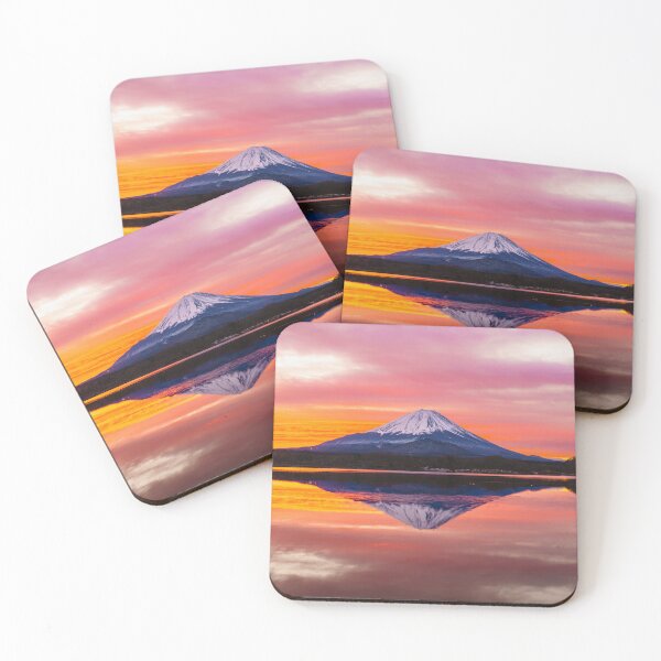Item preview, JAPAN PHOTOHGRAPHY - SUNSET AND MOUNT FUJI  designed and sold by trengeee.