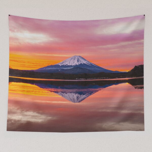 Item preview, JAPAN PHOTOHGRAPHY - SUNSET AND MOUNT FUJI  designed and sold by trengeee.