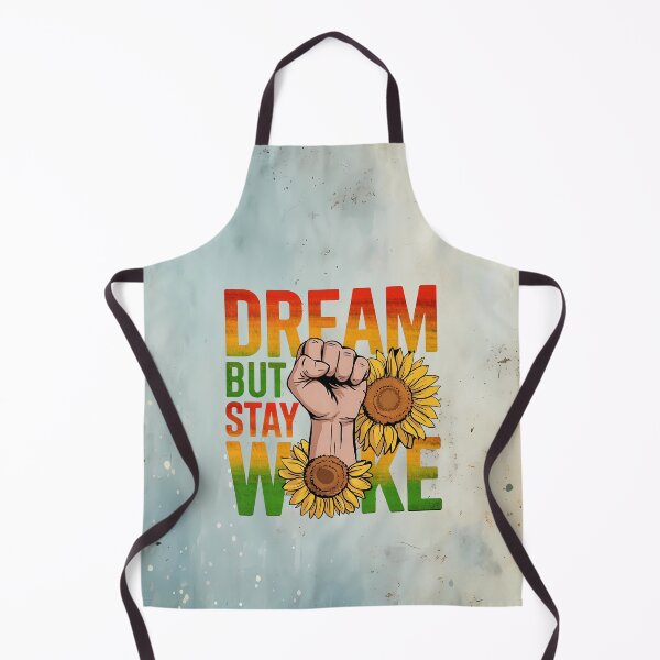 Item preview, Dream But Stay Woke – Empowerment Fist with Sunflowers designed and sold by MysticOzzy.
