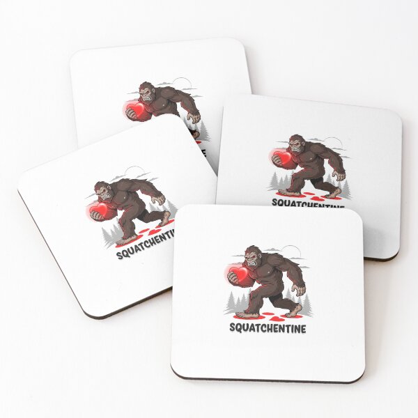 Item preview, Bigfoot Believes in Love – Squatchentine Valentine’s Day Sasquatch  designed and sold by FelixnRobinus.