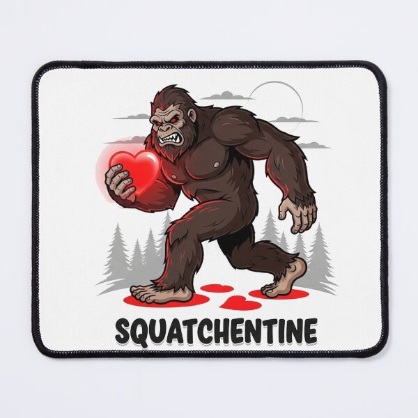 Item preview, Bigfoot Believes in Love – Squatchentine Valentine’s Day Sasquatch designed and sold by FelixnRobinus.