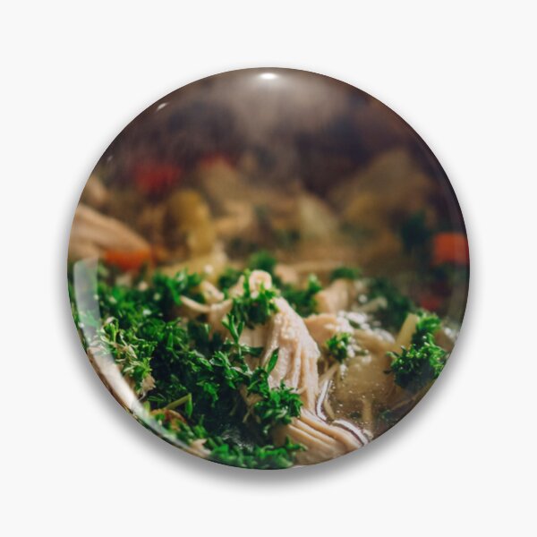 Item preview, Steaming Chicken Soup Pot – Cozy Kitchen Comfort Art designed and sold by TreatLLC.