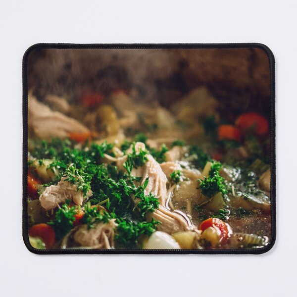 Item preview, Steaming Chicken Soup Pot – Cozy Kitchen Comfort Art designed and sold by TreatLLC.