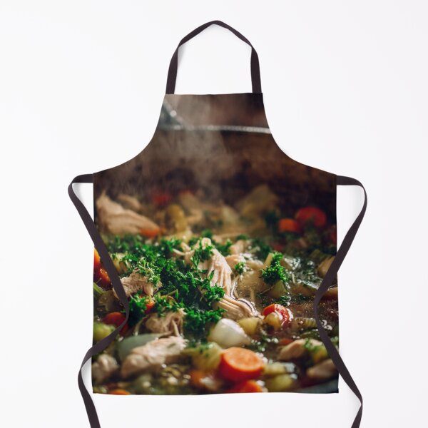 Item preview, Steaming Chicken Soup Pot – Cozy Kitchen Comfort Art designed and sold by TreatLLC.