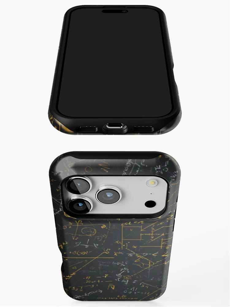 Thumbnail 3 of 4, iPhone Case, Math lovers pattern designed and sold by SmileshareShop.
