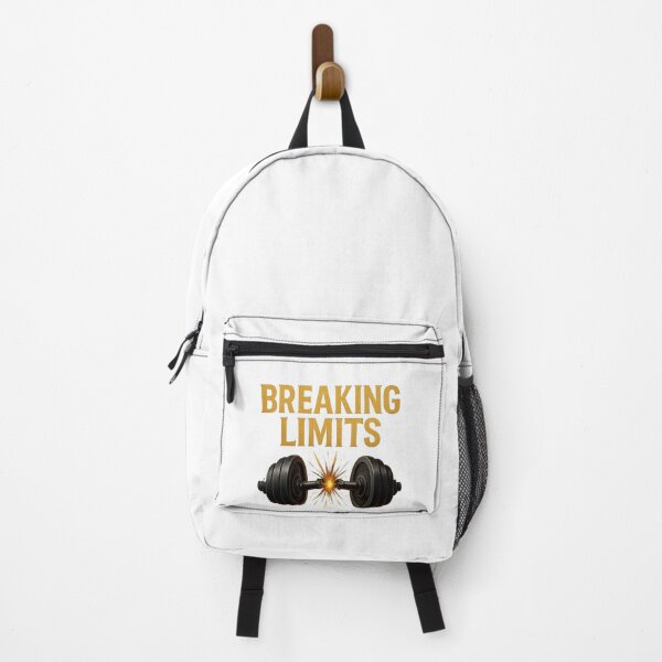 Item preview, Breaking Limits – Strength & Motivation Gym Design designed and sold by Marzena1984.