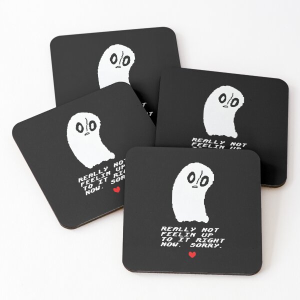 Item preview, Introvert Ghost Quote - Pixelated Retro Gaming Graphic designed and sold by Colorful-Garden.