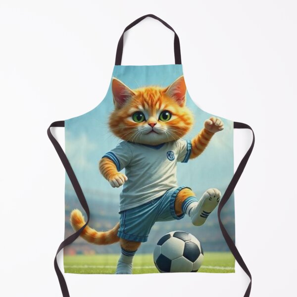 Item preview, Footballer Cute cat designed and sold by Dogandesighn.