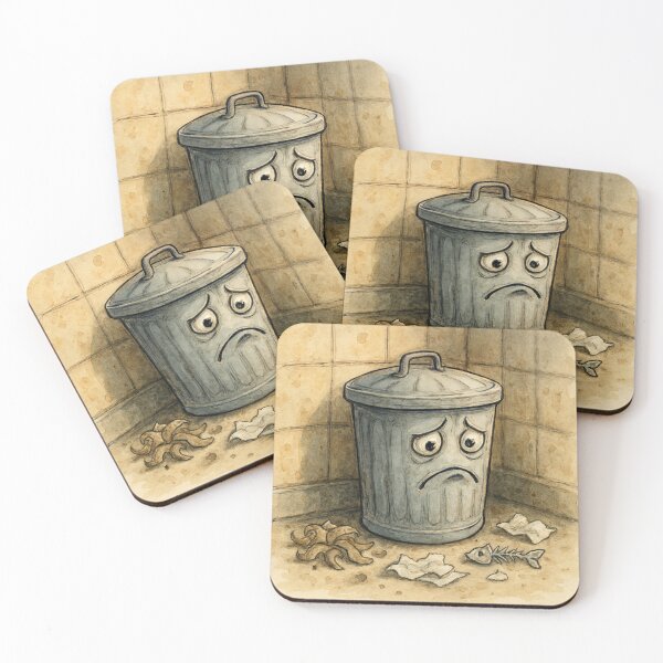 Item preview, The Garbage Weeps Tonight designed and sold by Monkeysalad.