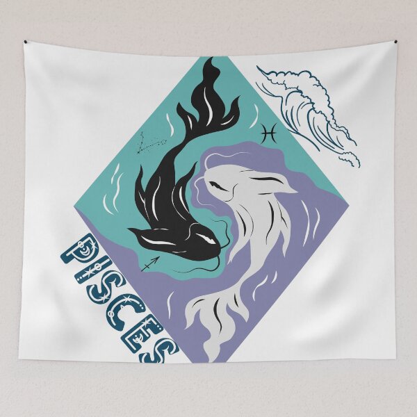 Item preview, Pisces zodiac sign designed and sold by CaseMastery.