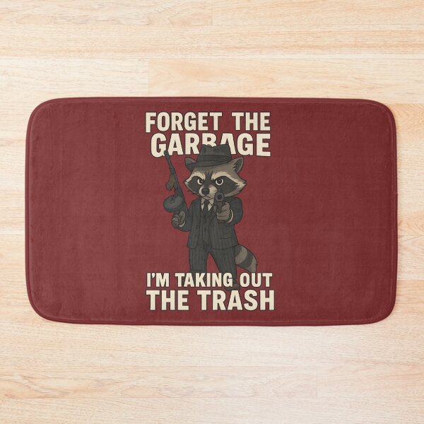 Item preview, Trash Talkin' Enforcer - Mobster Racoon designed and sold by shmupod.