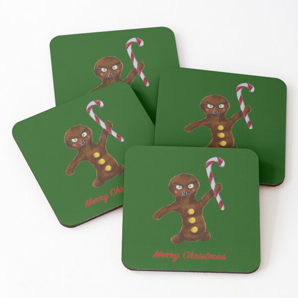 Item preview, Merry Christmas Angry Gingerbread Man designed and sold by BHG Art & Designs.