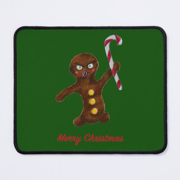 Item preview, Merry Christmas Angry Gingerbread Man designed and sold by BHG Art & Designs.