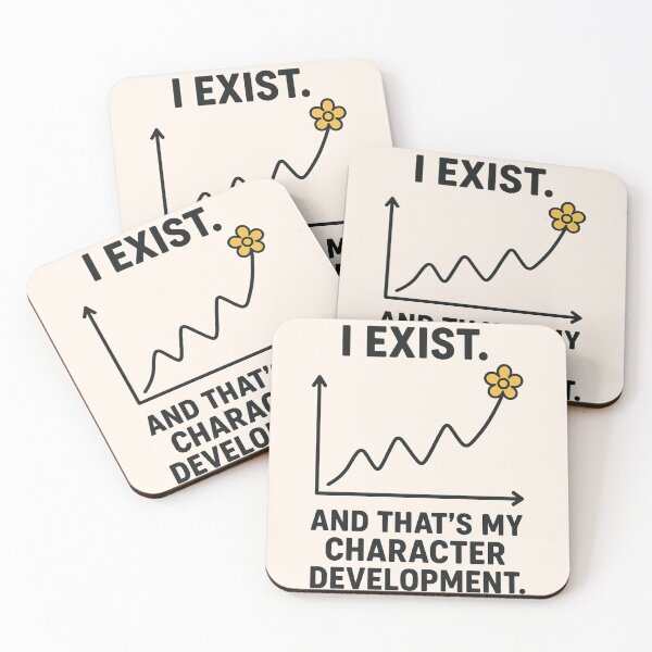 Item preview, Existence and Growth Character Development Art designed and sold by HiteshArt111.