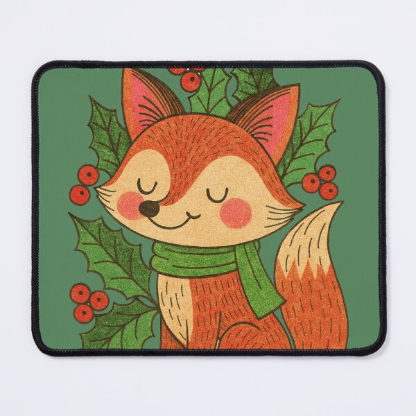 Item preview, Christmas Fox designed and sold by FrictionMaxxing.