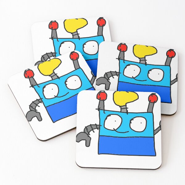 Item preview, Bue cute Robot designed and sold by sinkedink.