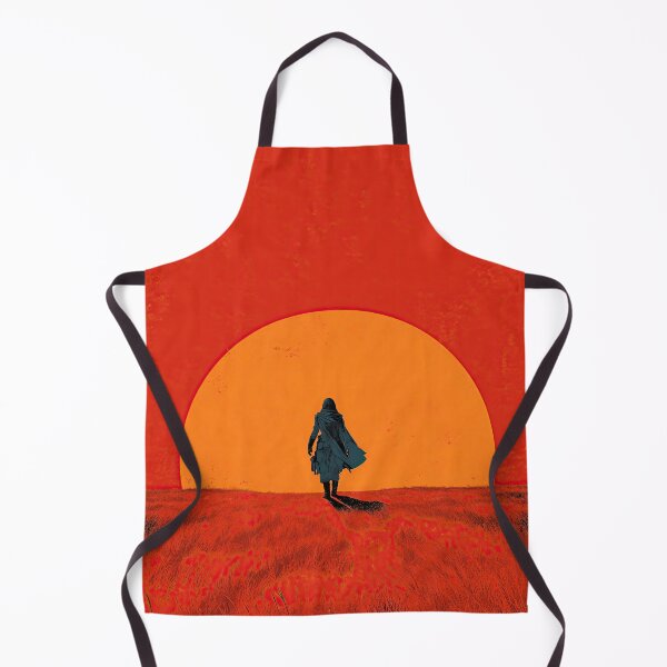 Item preview, Into the Ember Sun – Lone Explorer in Red Field designed and sold by PlanetBPop.