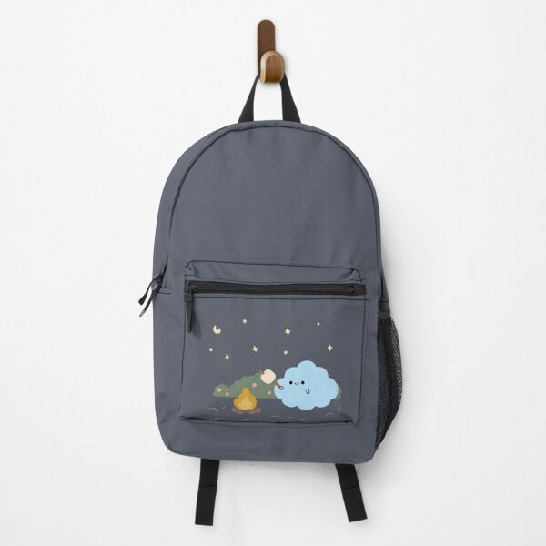 Item preview, Kawaii Cloud Camping – Lindas nubes asando malvaviscos bajo las estrellas designed and sold by happycloudyin.