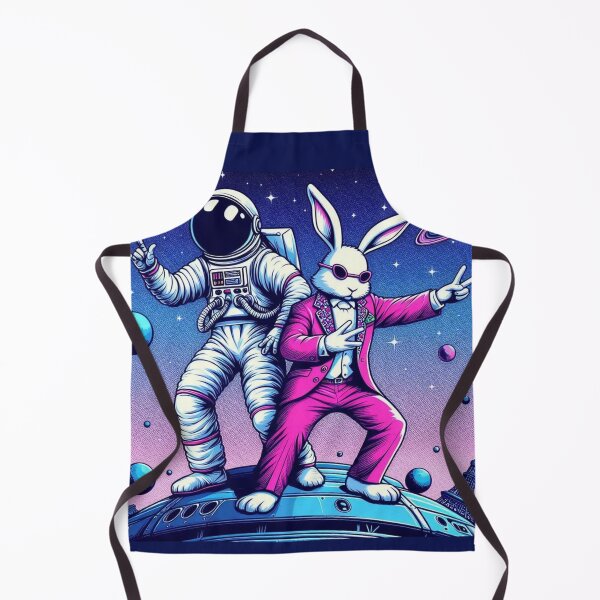 Artikelvorschau, Astronaut und Bunny Rap Dancing entworfen und verkauft von Dogandesighn.