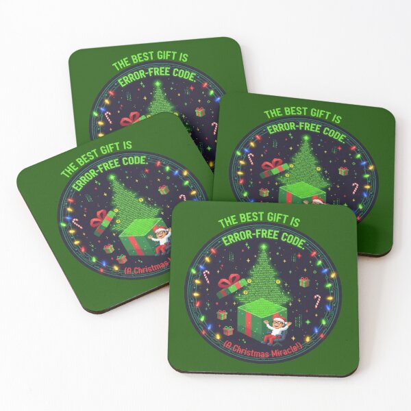 Item preview, T-shirt: The Best Gift is Error-Free Code | Programmer's Christmas Wish designed and sold by Artbesttopic.