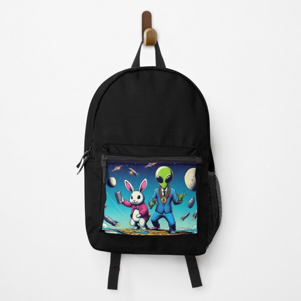 Item preview, Cute alien and bunny rap dancing designed and sold by Dogandesighn.