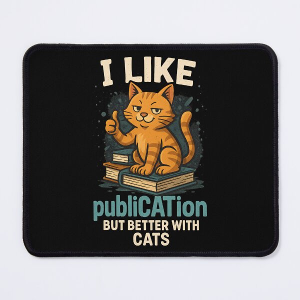 Item preview, PubliCATion – But Better With Cats | Funny Book & Cat Design designed and sold by SVALANART.