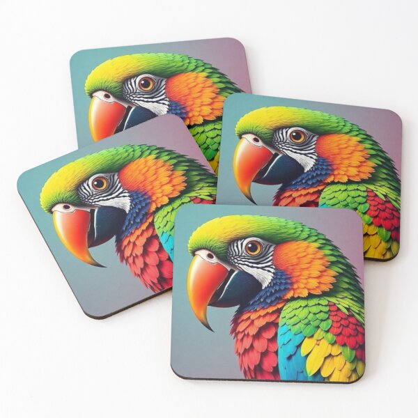 Item preview, Lindo loro colorido designed and sold by Dogandesighn.