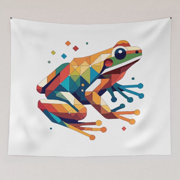 Item preview, Mosaic Style Frog designed and sold by LadyInEverGreen.