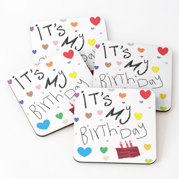 Item preview, It's My Birthday | Handwritten Doodle Celebration Design designed and sold by MG.STUDIO.