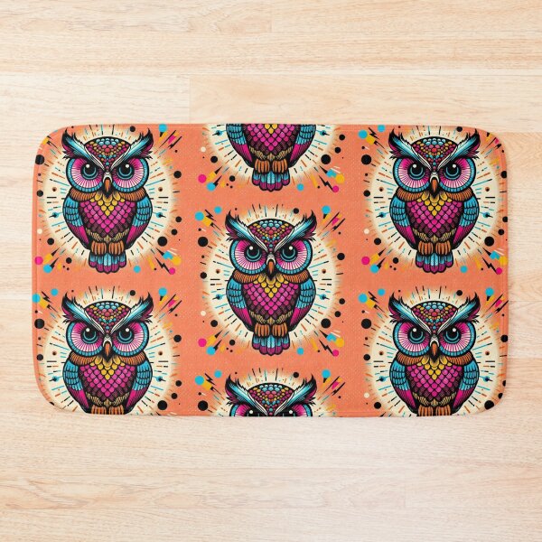 Item preview, pop art style owl designed and sold by Dogandesighn.