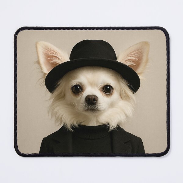 Item preview, Chihuahua wall art lifelike portraits with unexpected settings. designed and sold by ChihuahuasRule.