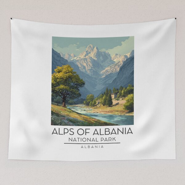 Item preview, Alps of Albania National Park - Albania  designed and sold by GoodOldVintage.