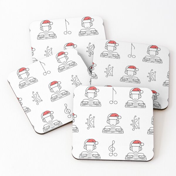 Item preview, Christmas DJ Outline Pattern designed and sold by VibrArtco.