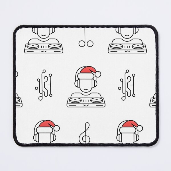 Item preview, Christmas DJ Outline Pattern designed and sold by VibrArtco.