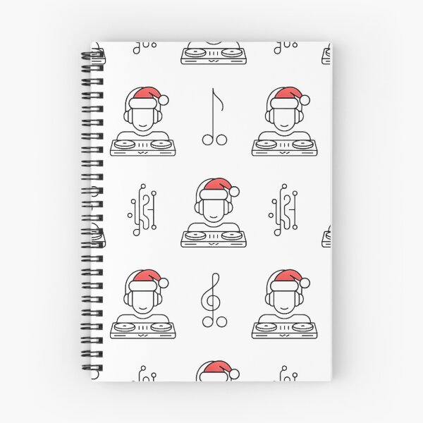 Item preview, Christmas DJ Outline Pattern designed and sold by VibrArtco.