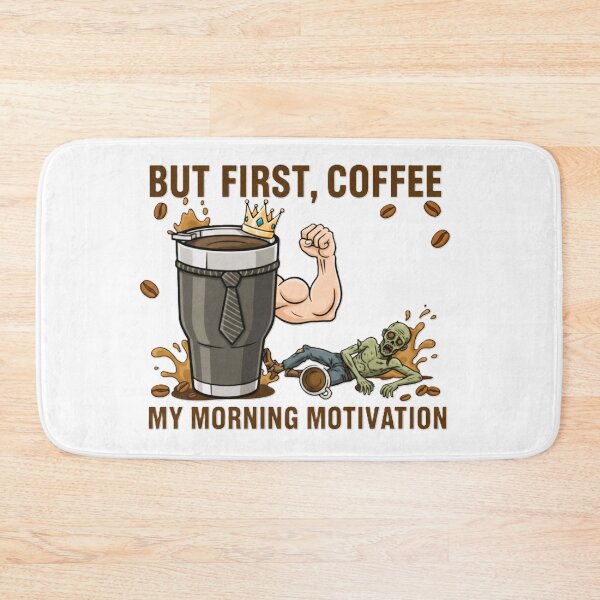Item preview, But First, Coffee Power designed and sold by MoreDeo.