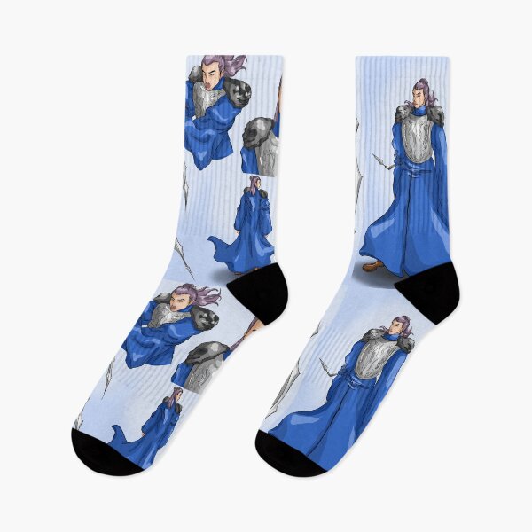 Item preview, The Knight in Royal Blue Robes designed and sold by ashita99parnami.