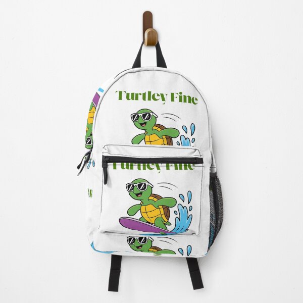 Item preview, Turtley Fine – Cute Turtle Pun Aesthetic Design designed and sold by NCODesigns.