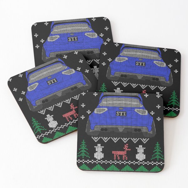Item preview, Subıe Hatchback stanced ugly sweather Christmas (Blue) designed and sold by Osman Çetin Yapıcı.